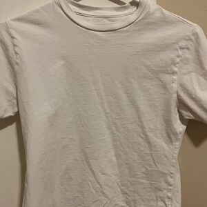 Abercrombie Basic Everyday White T-Shirt